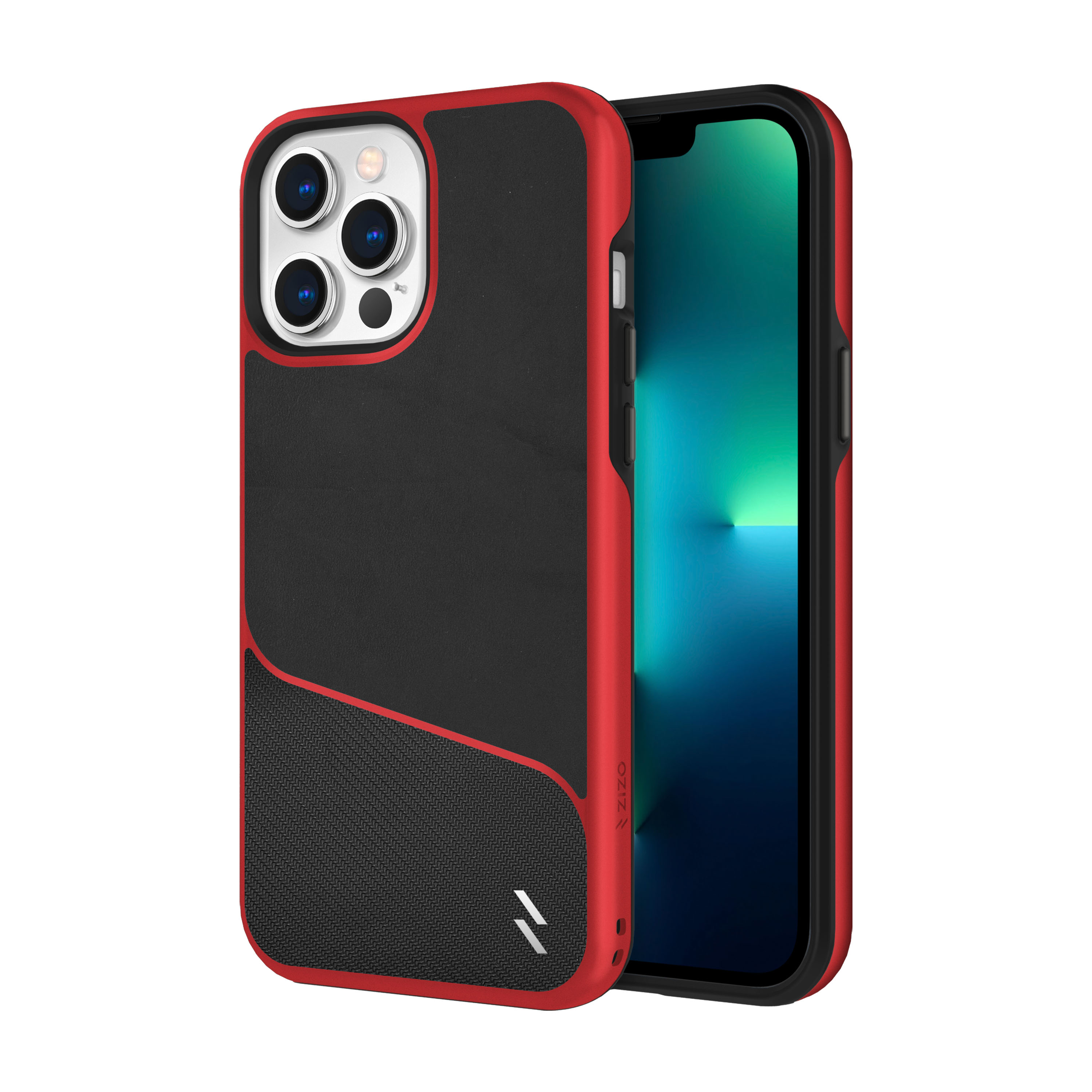 Picture of ZIZO DIVISION Series iPhone 13 Pro Max Case - Black & Red