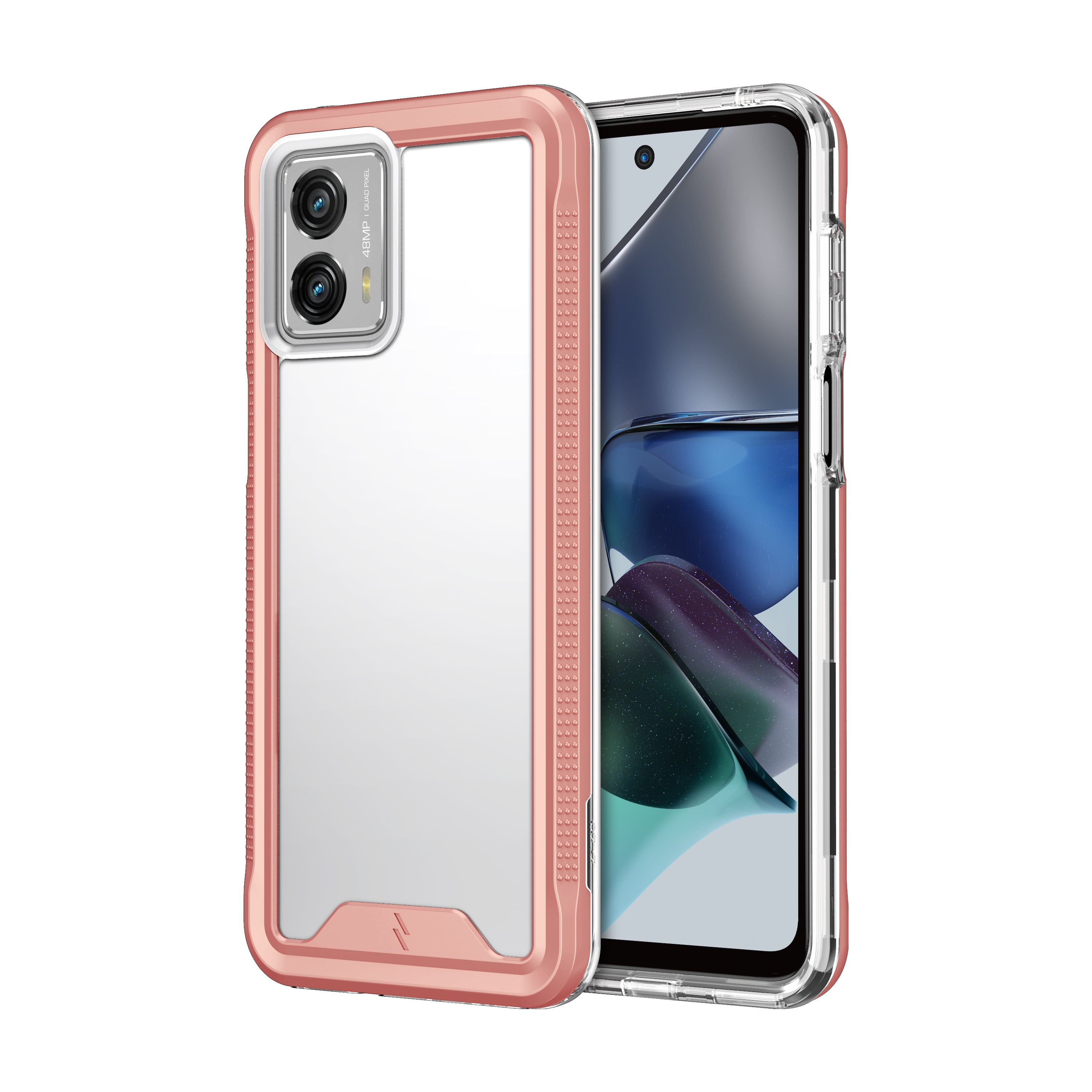 Picture of ZIZO ION Series moto g 5G (2023) Case with Tempered Glass - Rose Gold