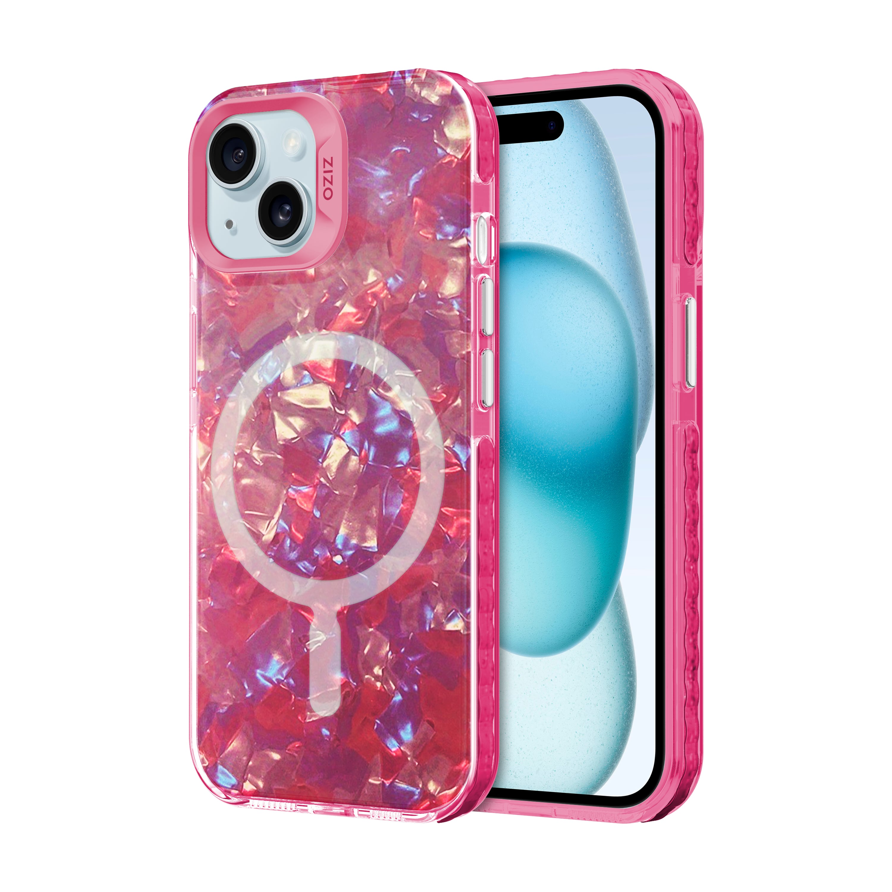 Picture of ZIZO JEWEL Series iPhone 15 MagSafe Case - Blossom