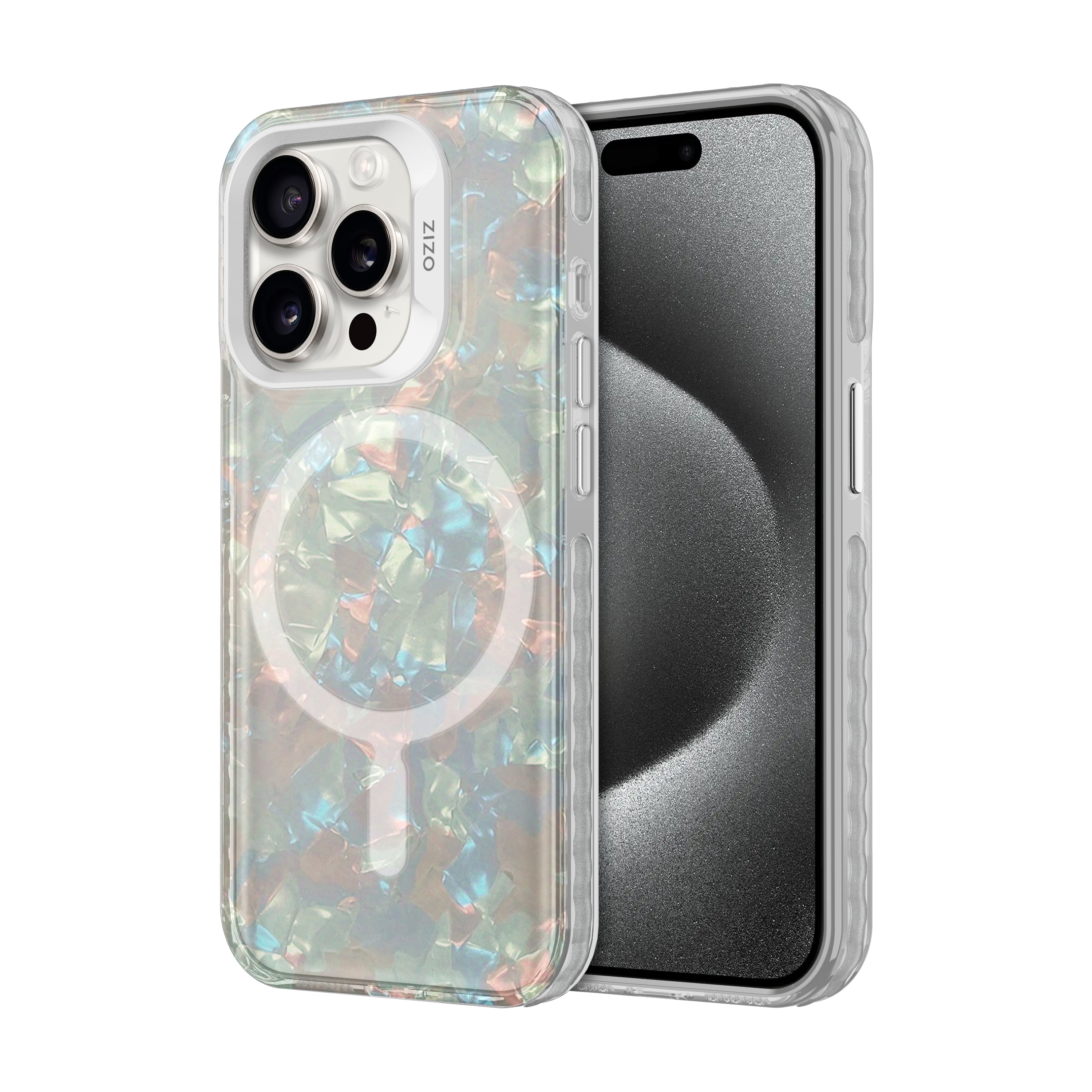 Picture of ZIZO JEWEL Series iPhone 15 Pro MagSafe Case - Opal