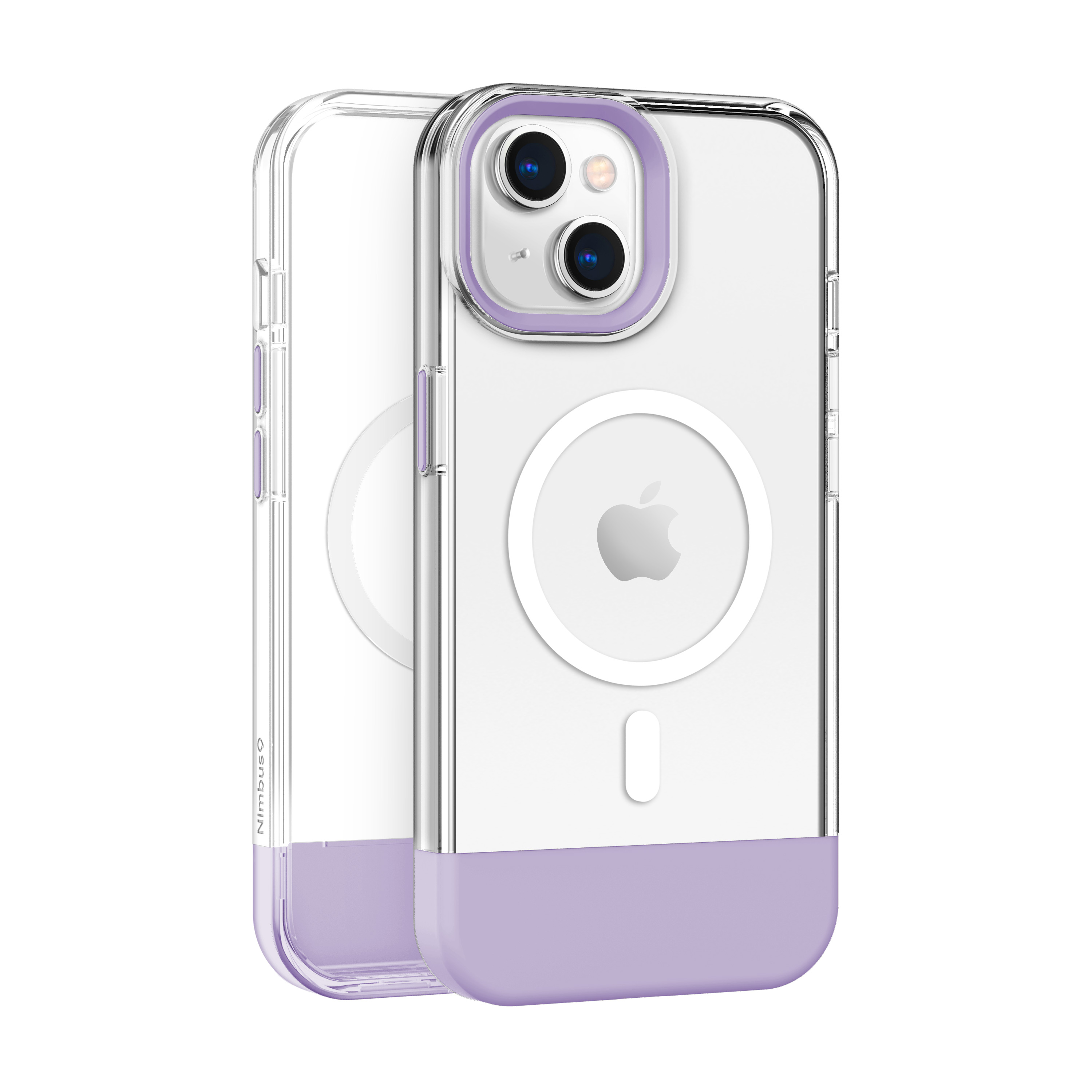 Picture of Nimbus9 Ghost 3 iPhone 15 MagSafe Case - Clear Lilac