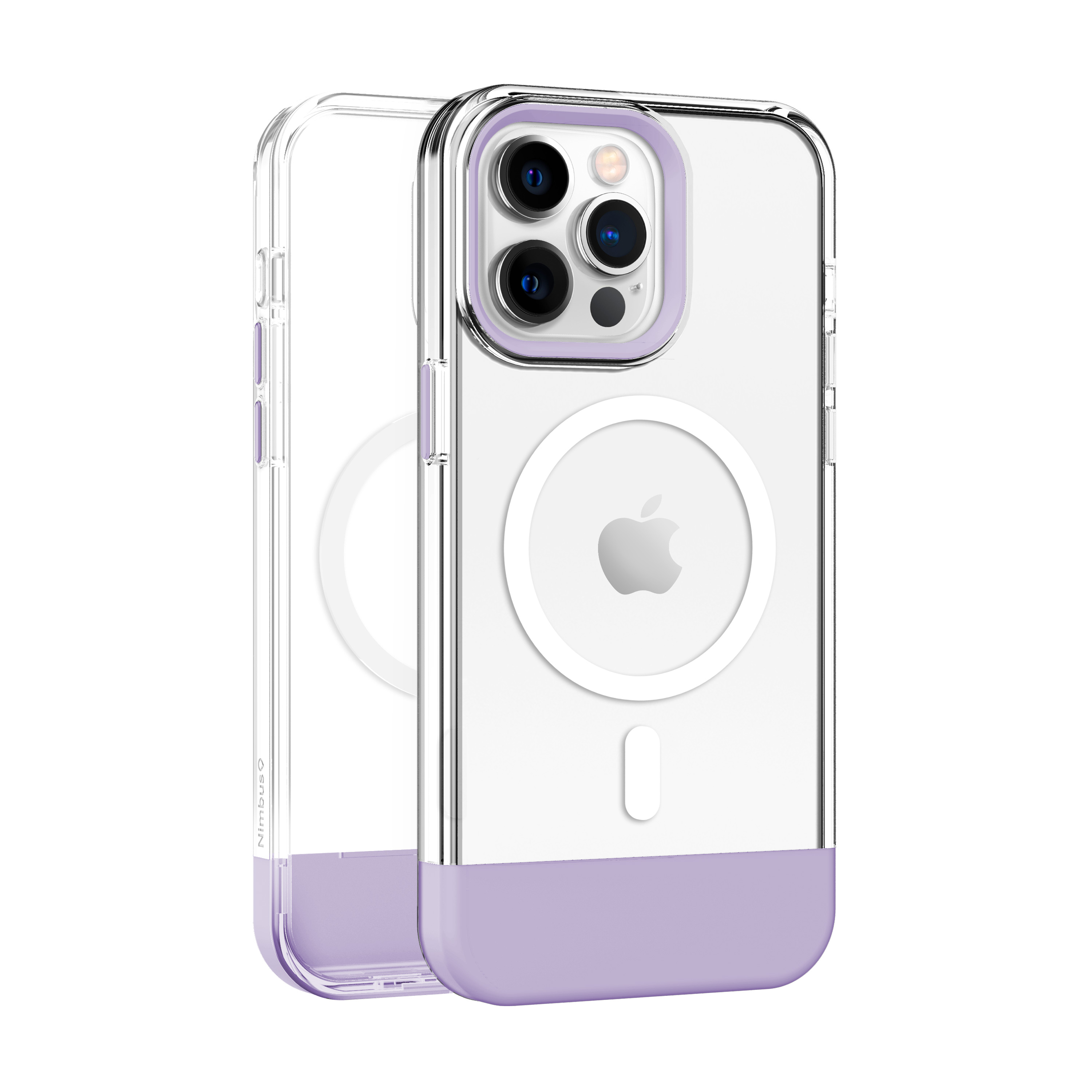 Picture of Nimbus9 Ghost 3 iPhone 15 Pro Max MagSafe Case - Clear Lilac