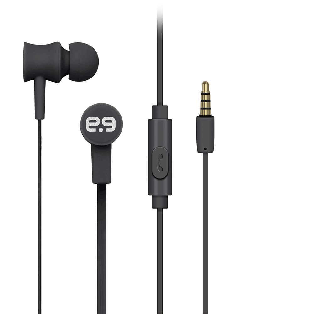 Picture of PureGear PureBoom Aux Corded EarBuds - Black