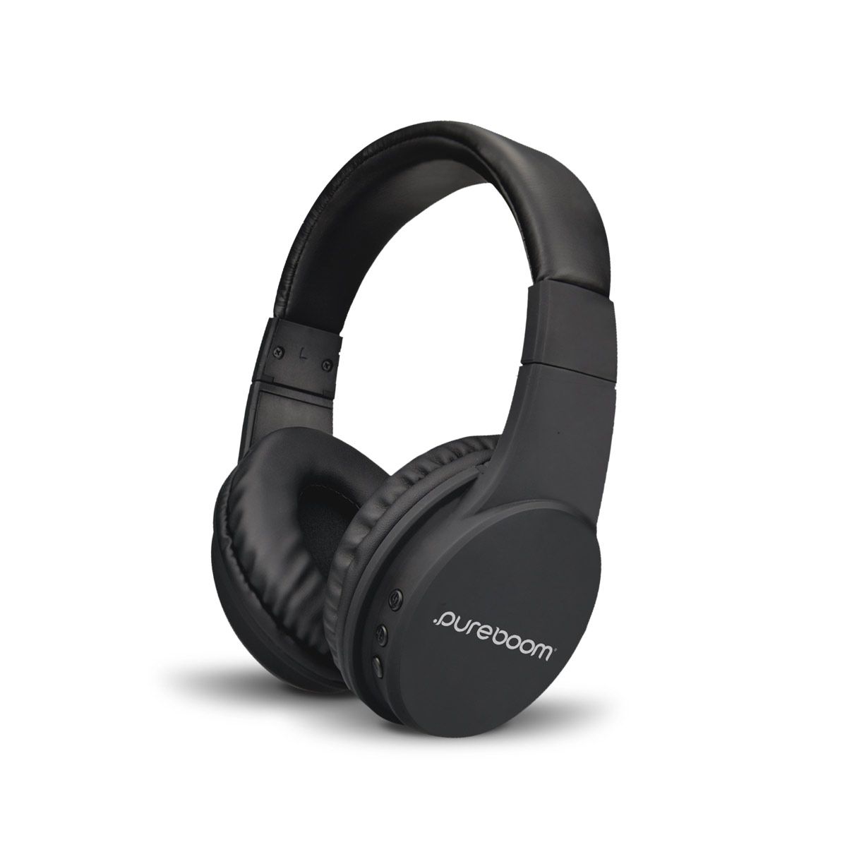 Picture of PureGear PureBoom Bluetooth Wireless Headphones - Black