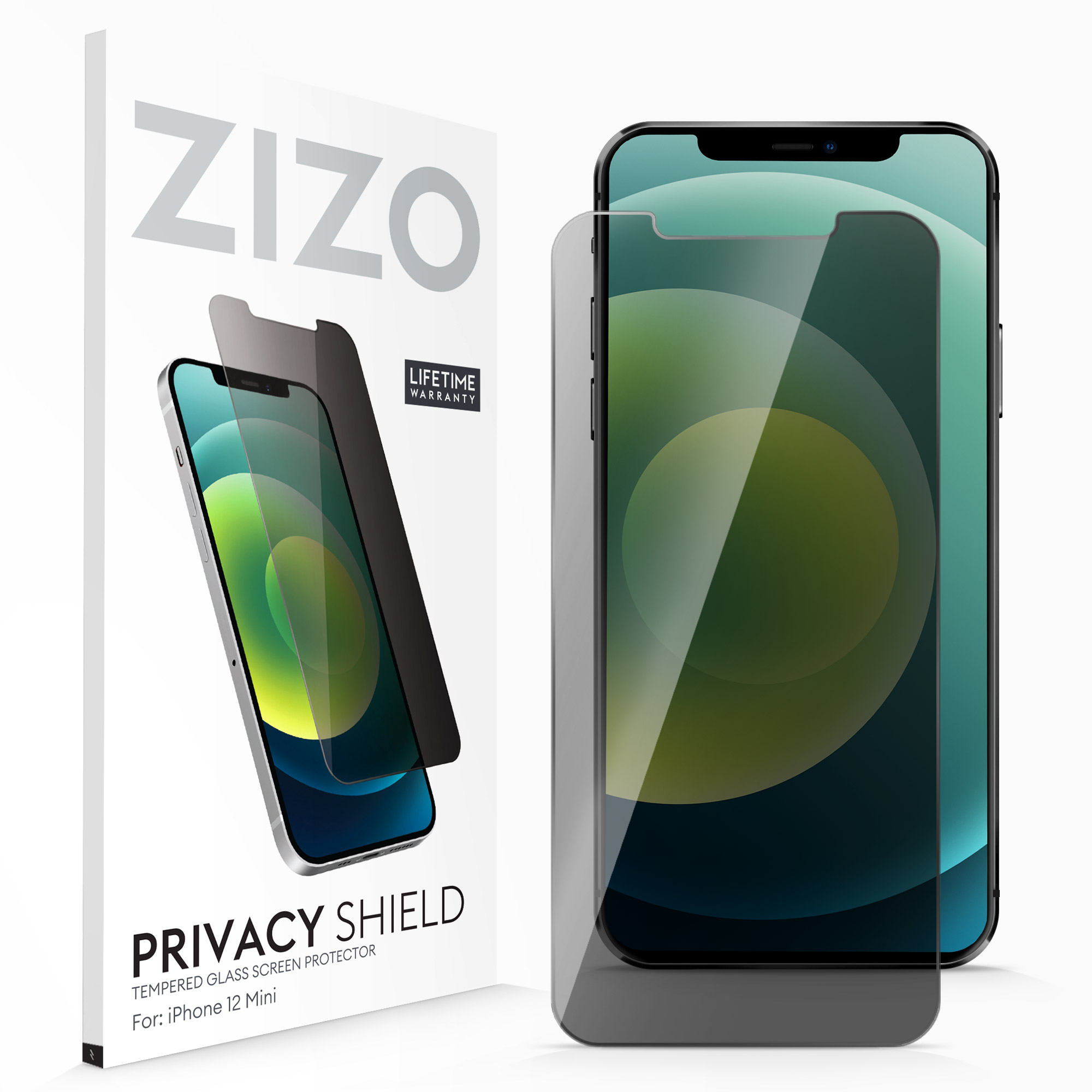 Picture of ZIZO PRIVACY TEMPERED GLASS Screen Protector for iPhone 12 mini - Privacy