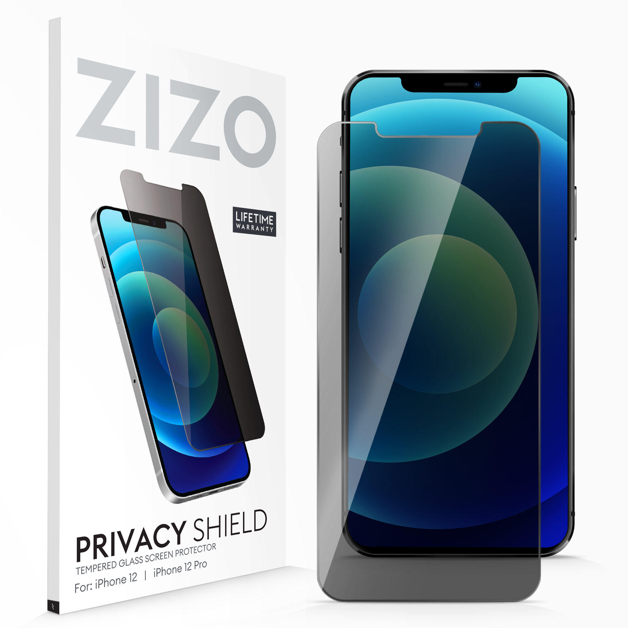 Picture of ZIZO PRIVACY TEMPERED GLASS Screen Protector for iPhone 12 / iPhone 12 Pro - Privacy