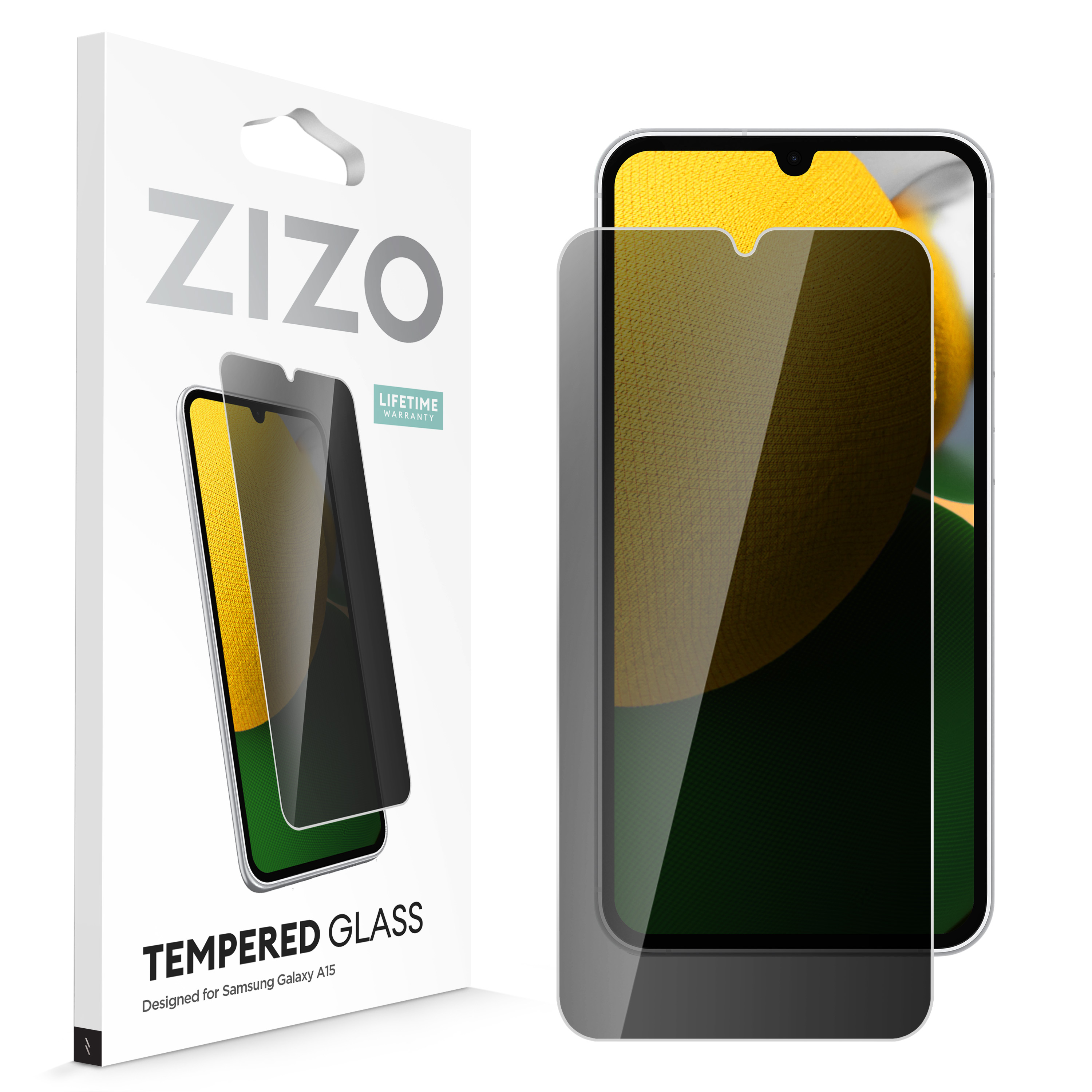 Picture of ZIZO PRIVACY Tempered Glass Screen Protector for Galaxy A15 5G - Privacy