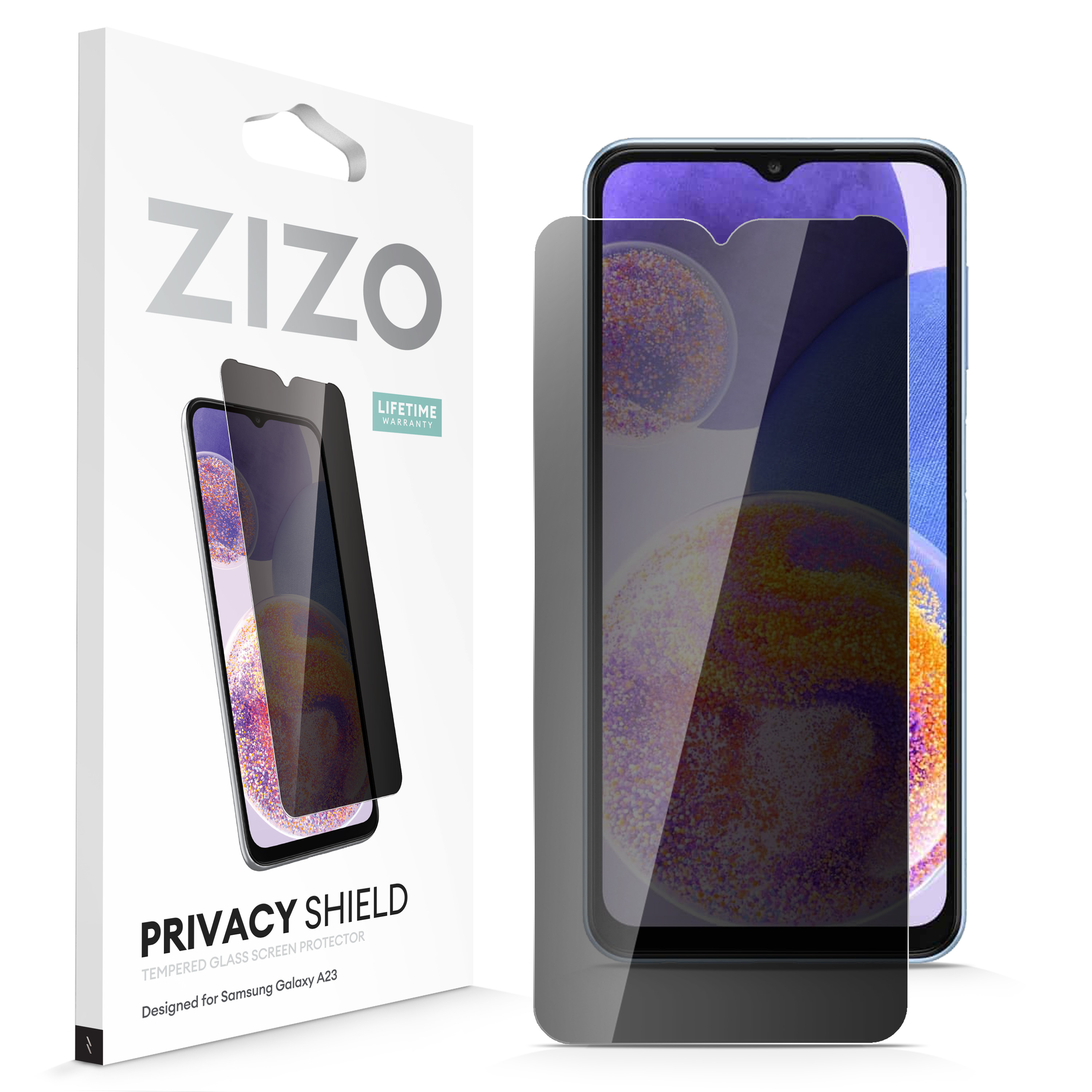 Picture of ZIZO PRIVACY Tempered Glass Screen Protector for Galaxy A23 5G - Privacy