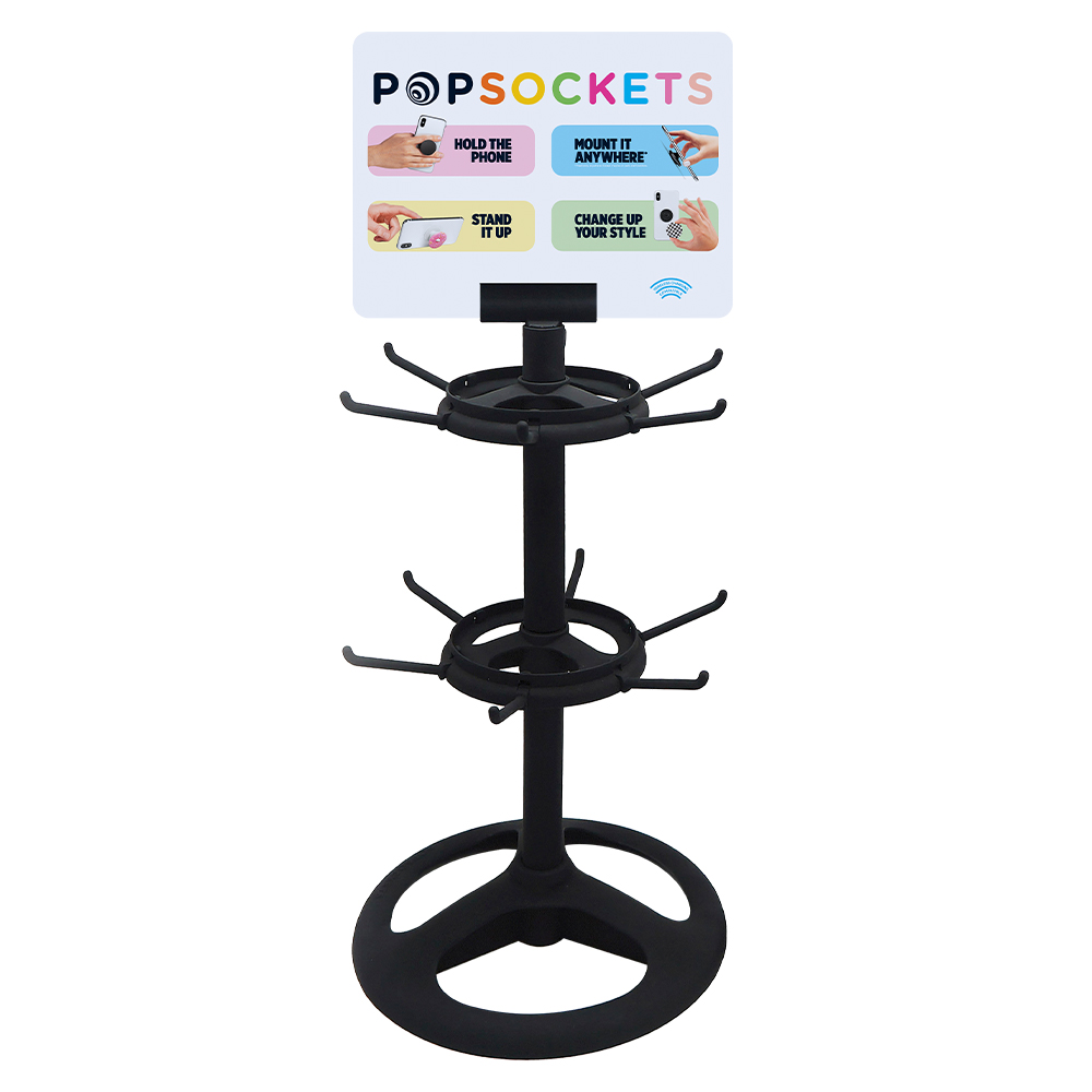 Picture of PopSockets - Two-Tier Spinner Display 72 units - Black