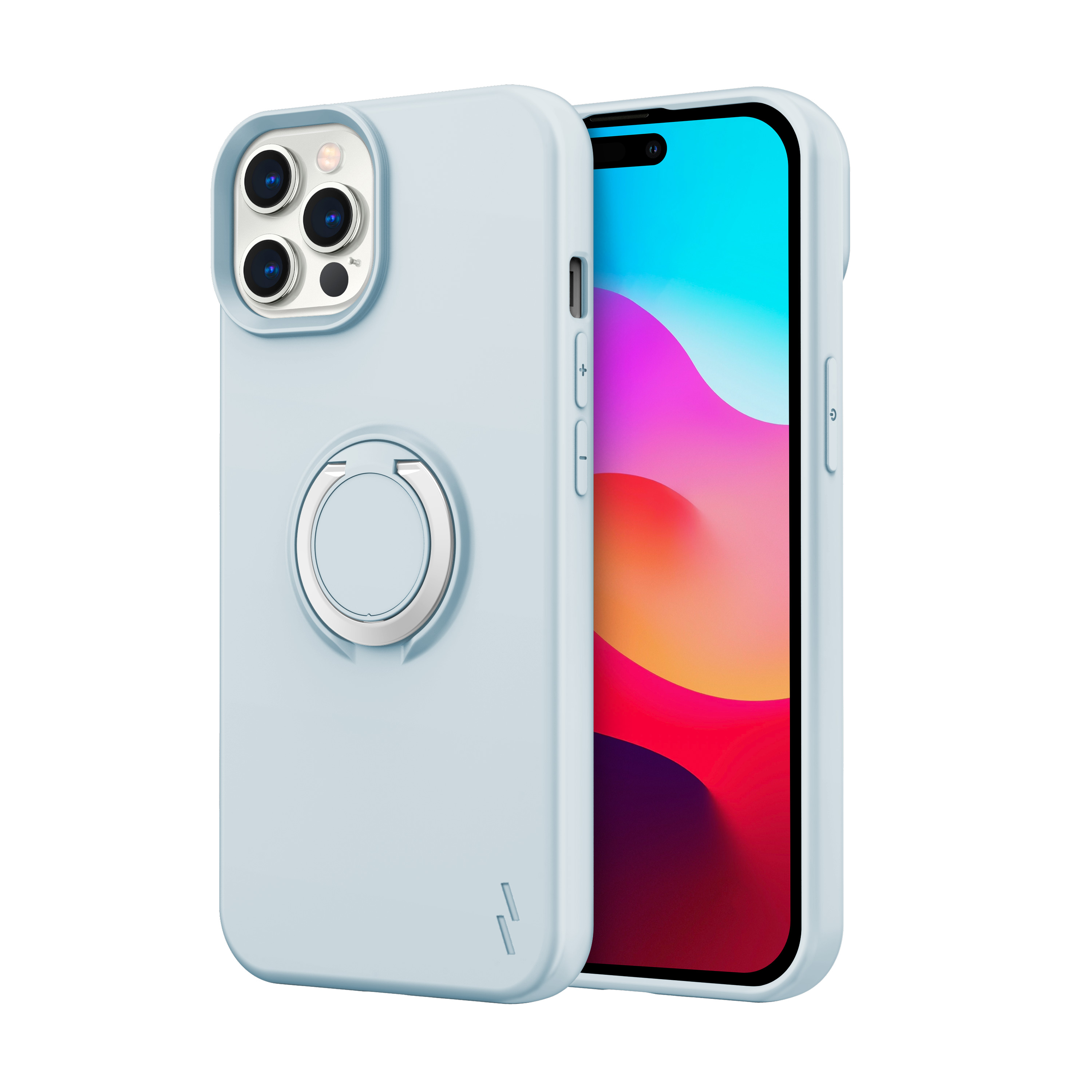 Picture of ZIZO REVOLVE Series iPhone 15 Pro Case - Pastel Blue