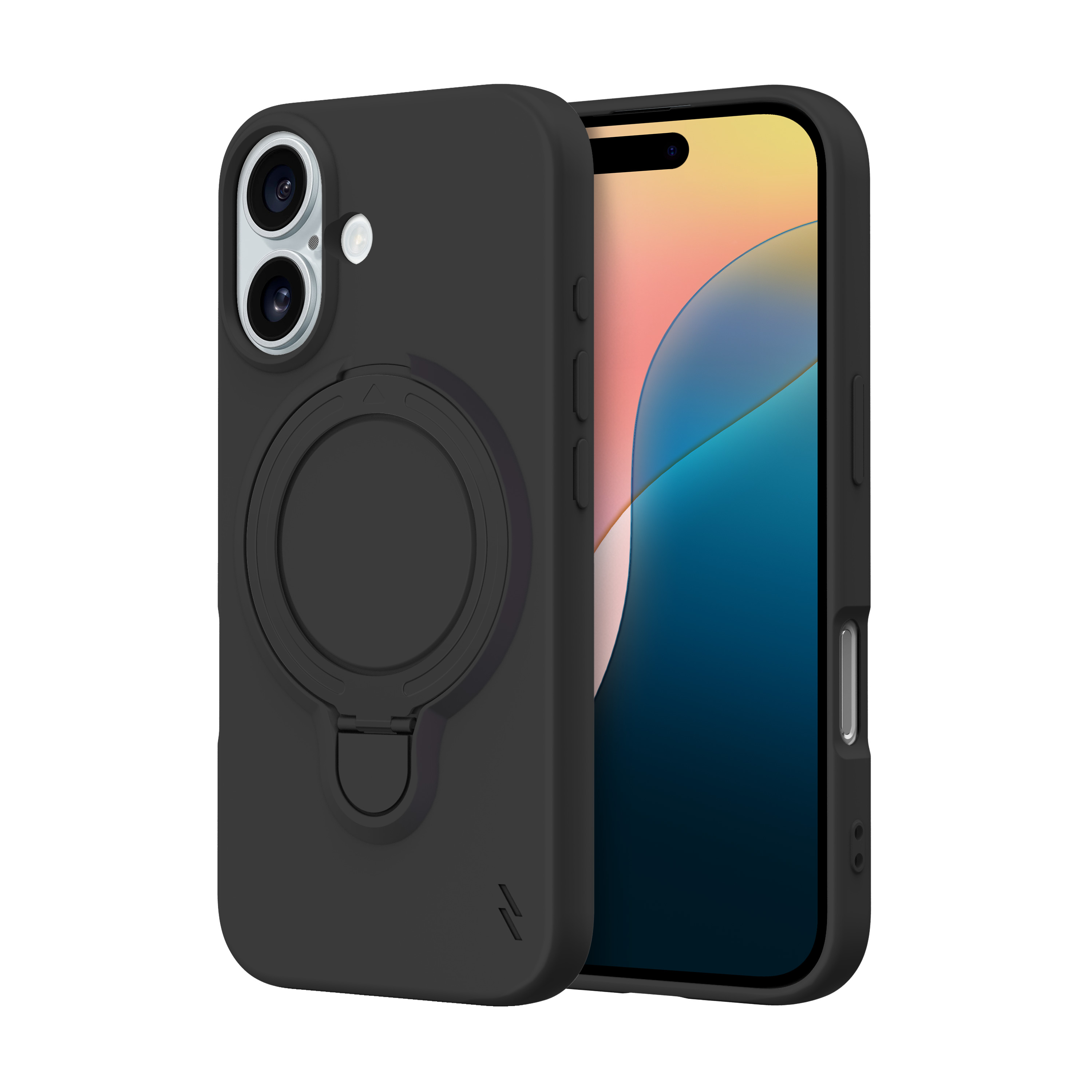 Picture of ZIZO REVOLVE Series iPhone 16 Case - Magnetic Black