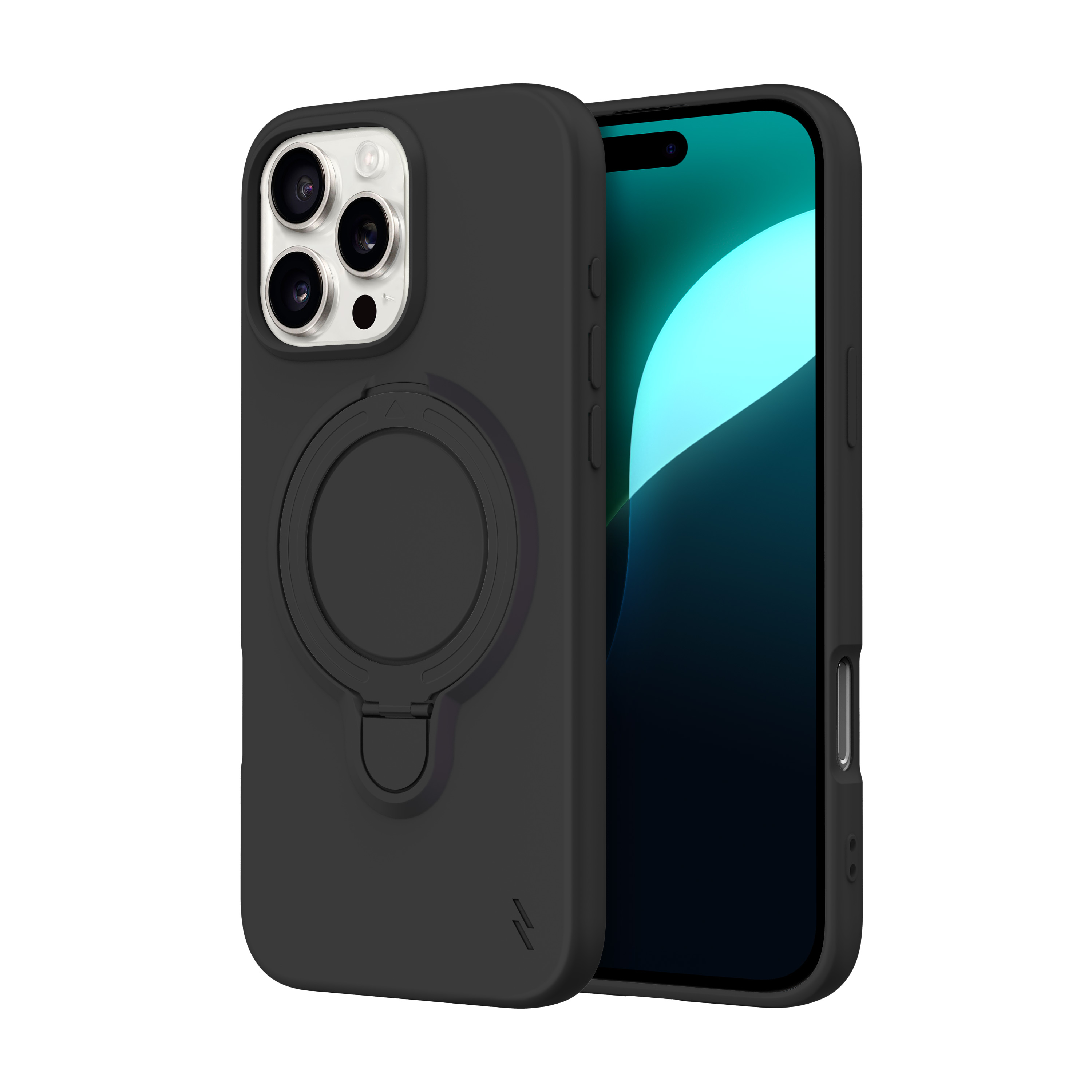 Picture of ZIZO REVOLVE Series iPhone 16 Pro Max Case - Magnetic Black