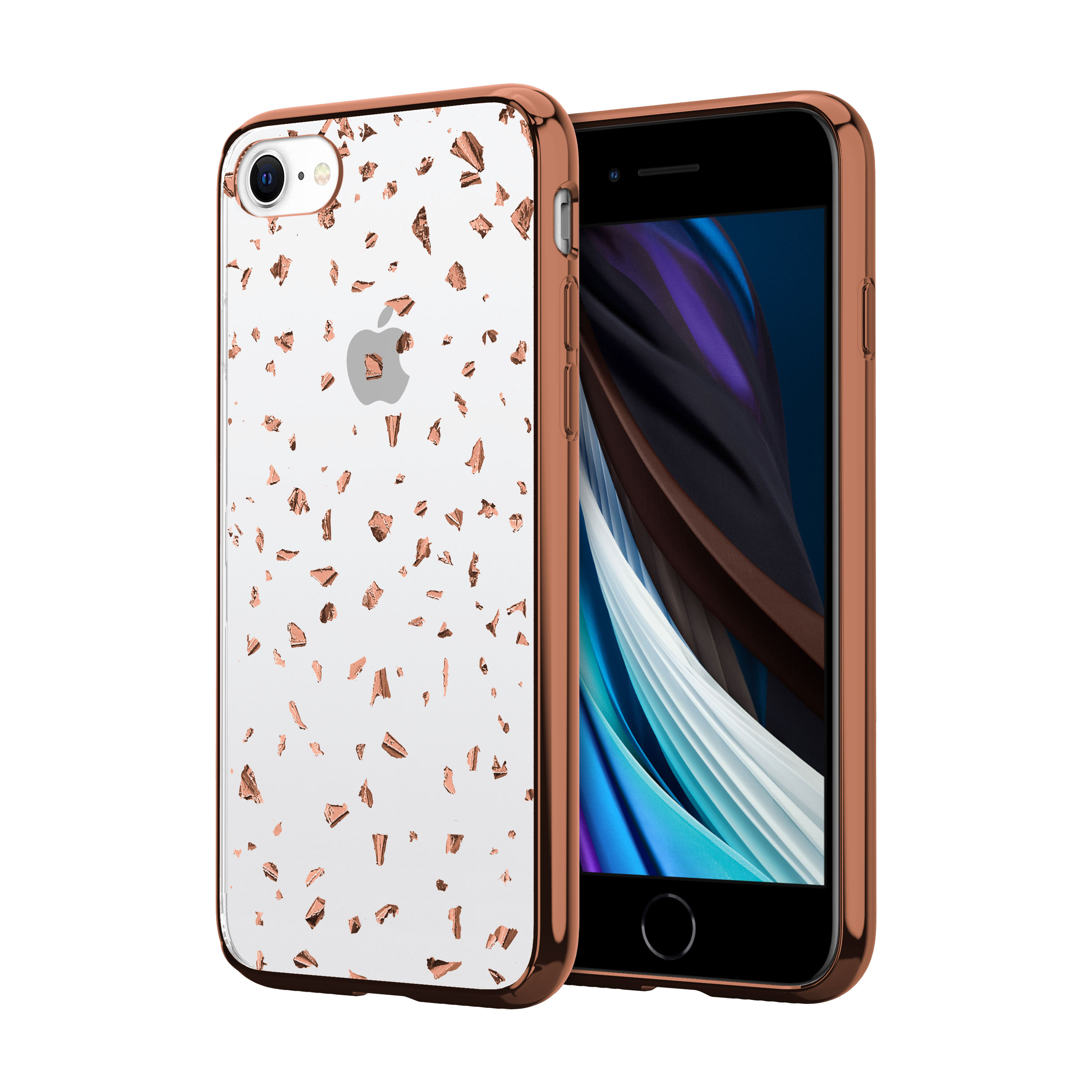 Picture of ZIZO REFINE Series Case for iPhone SE (3rd and 2nd gen)/8/7 - Rose Gold Exposure