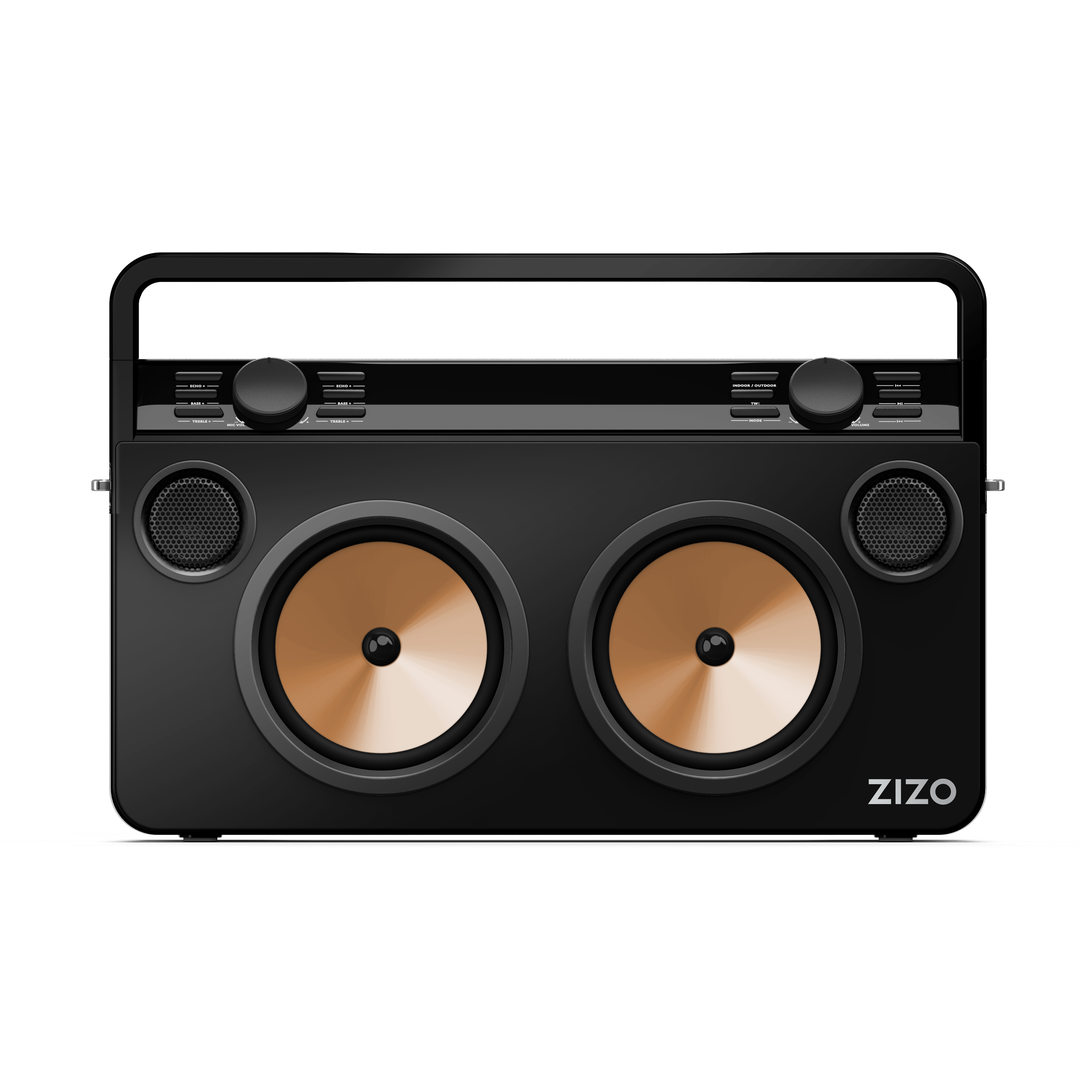 Picture of ZIZO Retro 60W Portable Wireless Speaker - Black