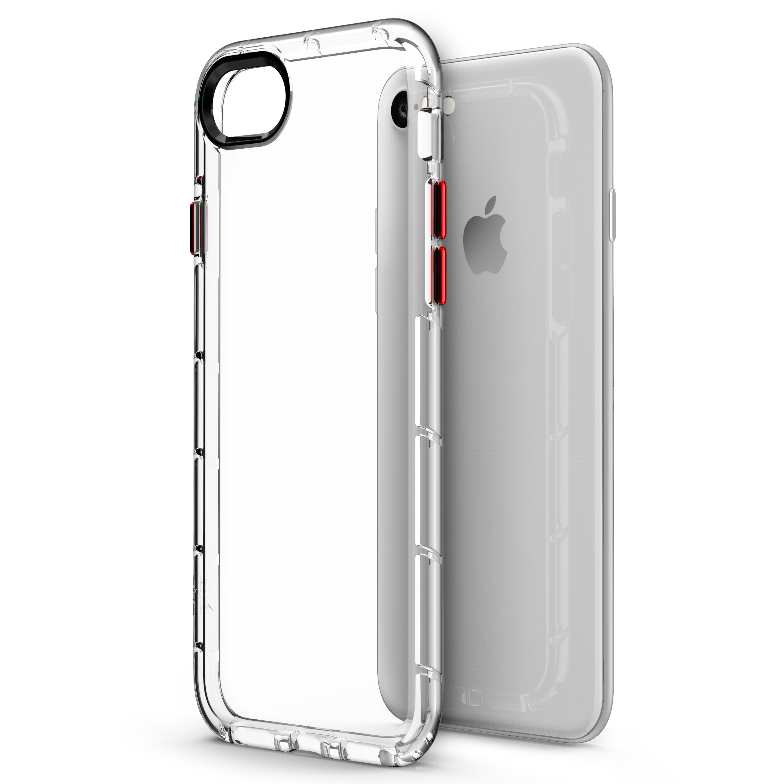 Picture of ZIZO SURGE Series Case for iPhone SE (3rd and 2nd gen)/8/7 - Clear