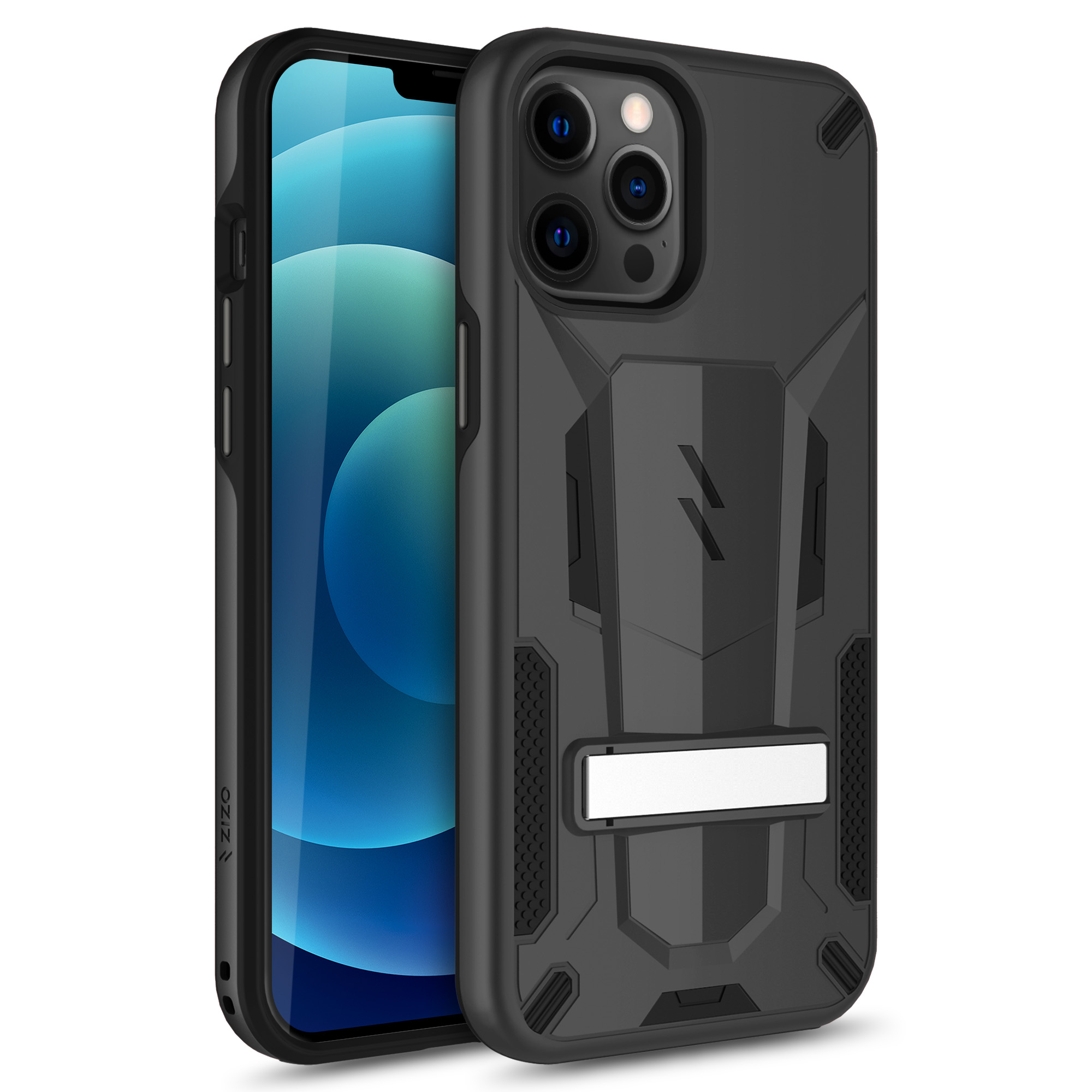 Picture of ZIZO TRANSFORM Series iPhone 12 / iPhone 12 Pro Case - Black