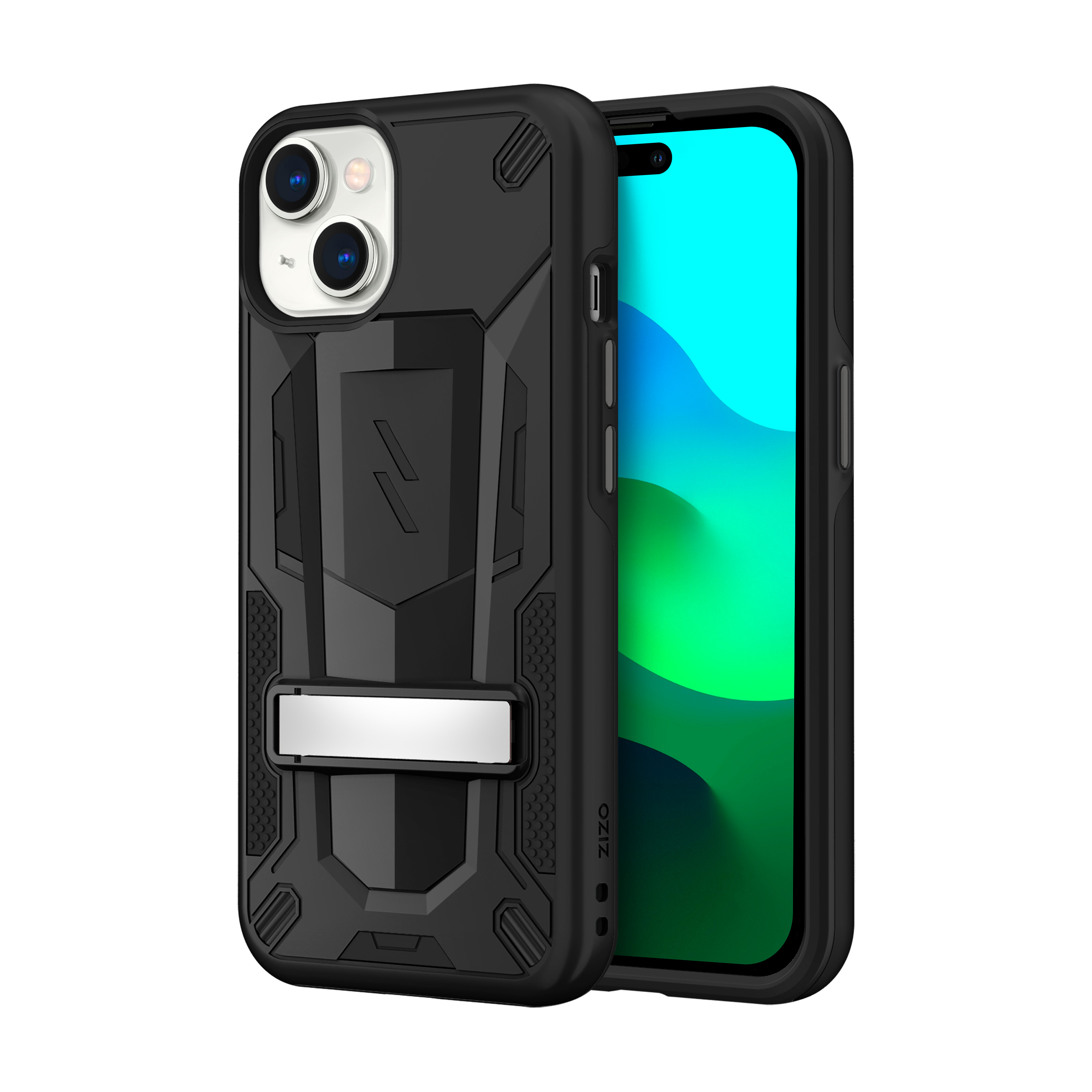 Picture of ZIZO TRANSFORM Series iPhone 15 Case - Black