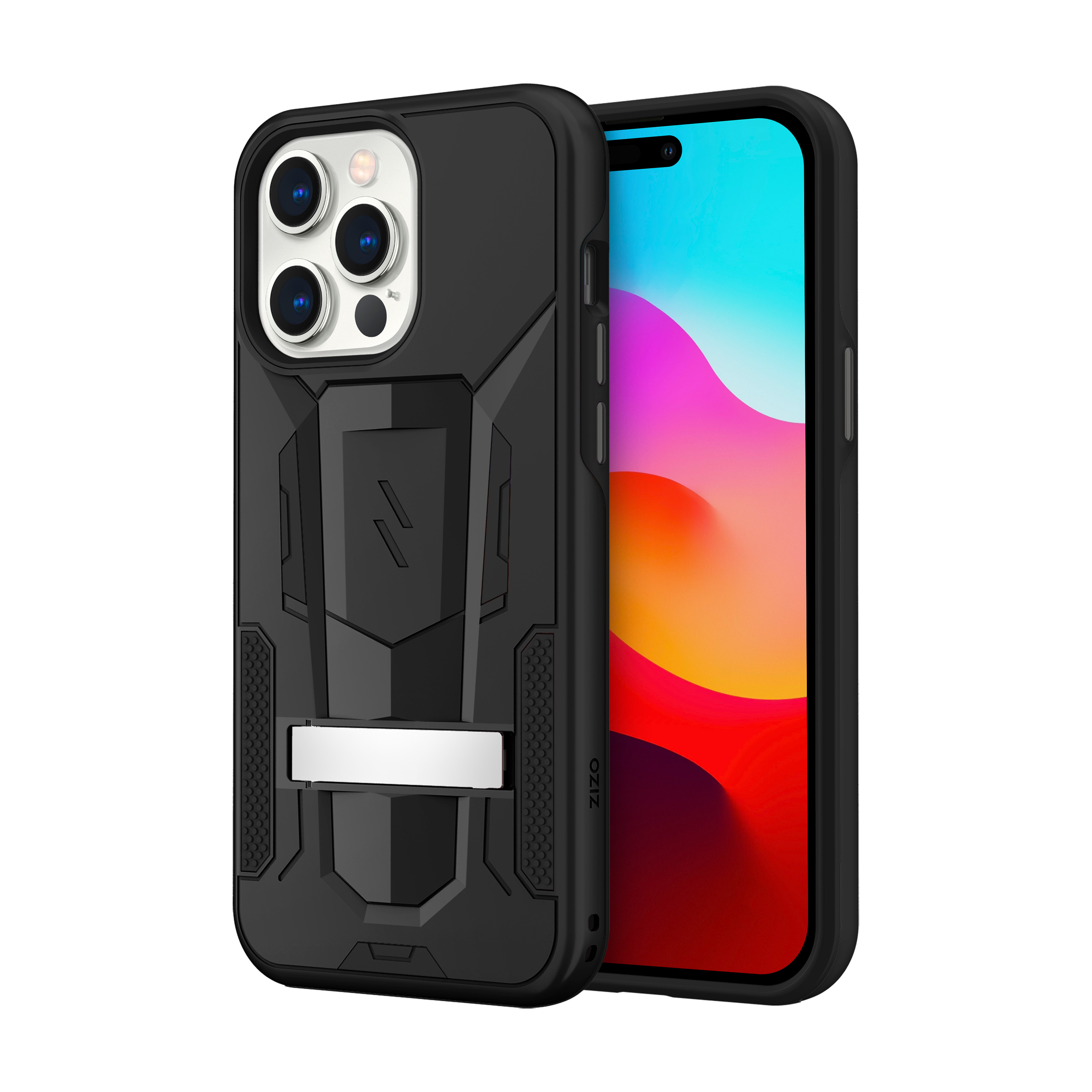 Picture of ZIZO TRANSFORM Series iPhone 15 Pro Max Case - Black