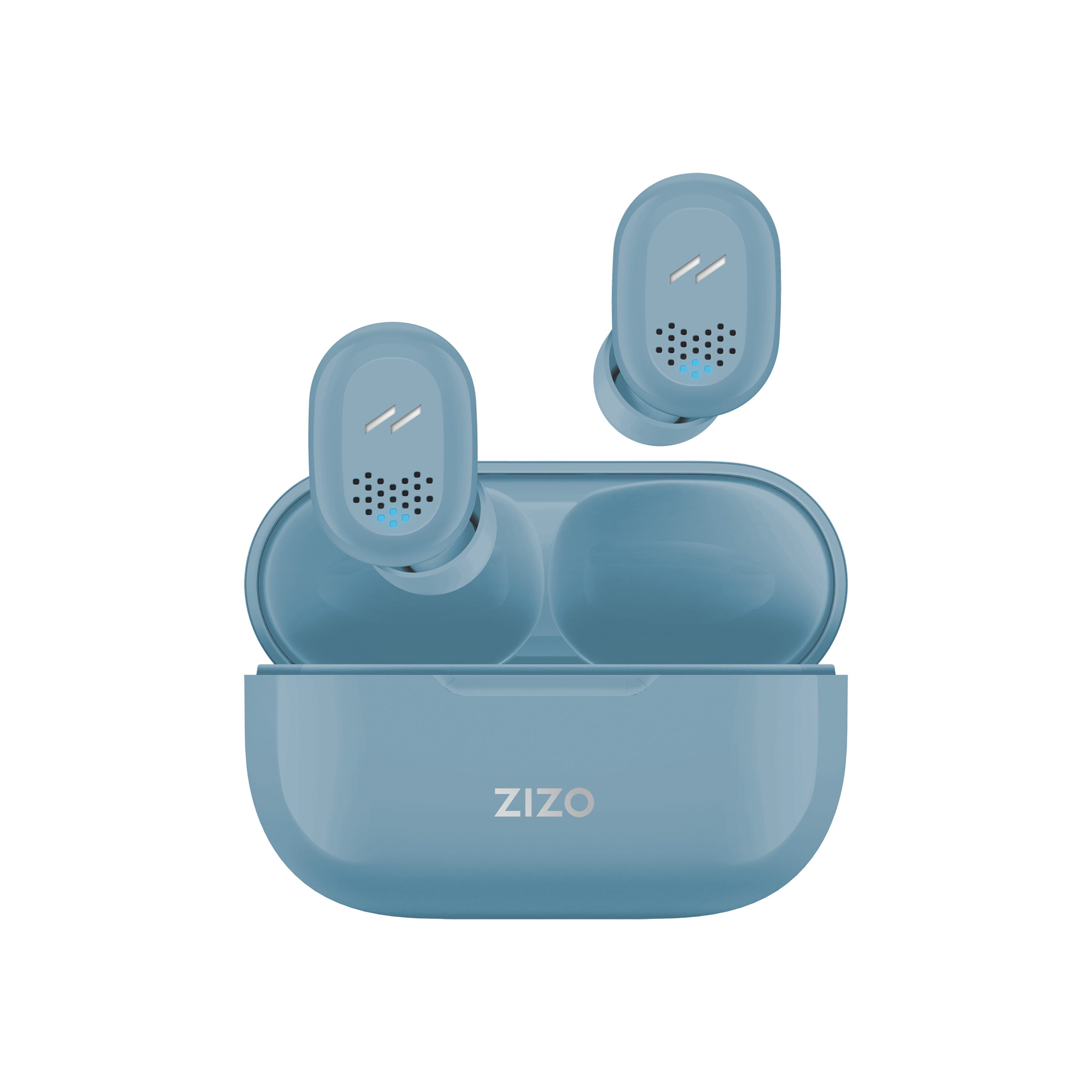 Picture of ZIZO PULSE Z2 True Wireless Earbuds with Charging Case - Powder Blue