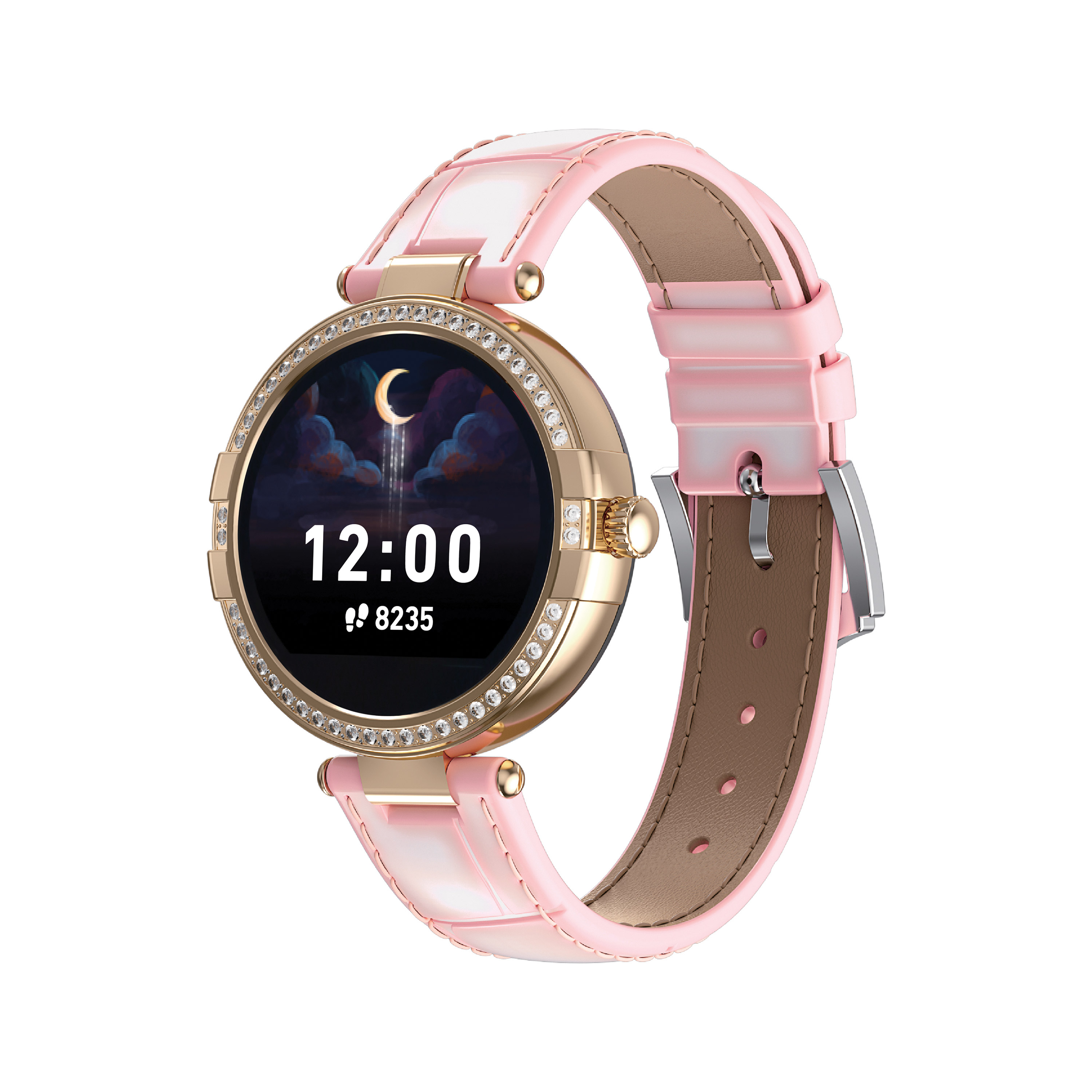 Picture of ZIZO TYME JEWL Lady Fitness Watch - Pink