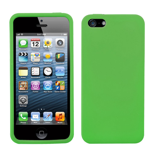 Picture of Asmyna Solid Skin Cover for Apple iPhone 5s/5 / SE - Dr Green