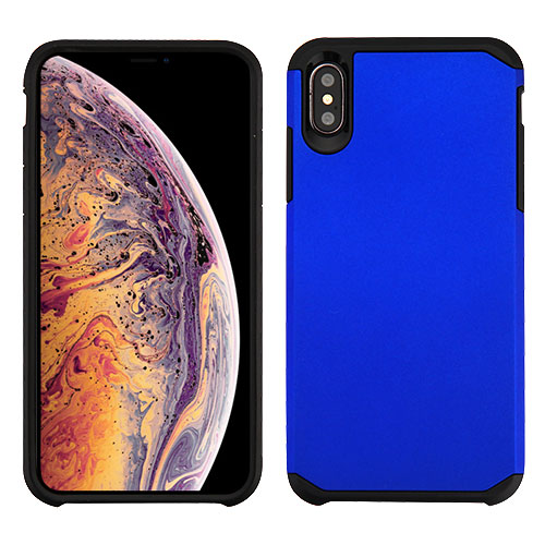 Picture of Asmyna Astronoot Protector Cover for Apple iPhone XS Max - Blue / Black