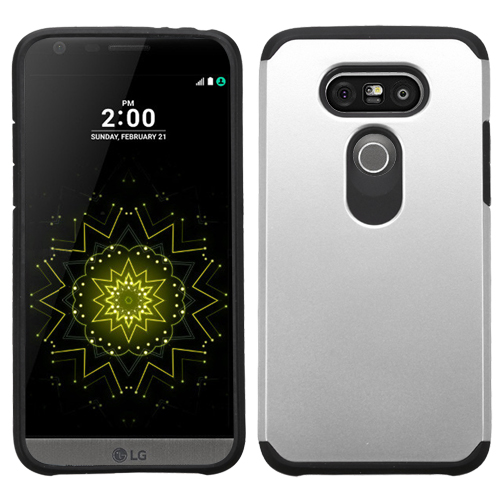 Picture of Asmyna Astronoot Protector Cover for Lg G5 - Silver / Black