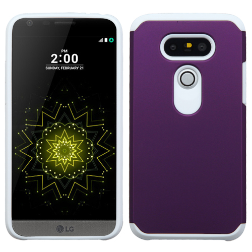 Picture of Asmyna Astronoot Protector Cover for Lg G5 - Purple / White