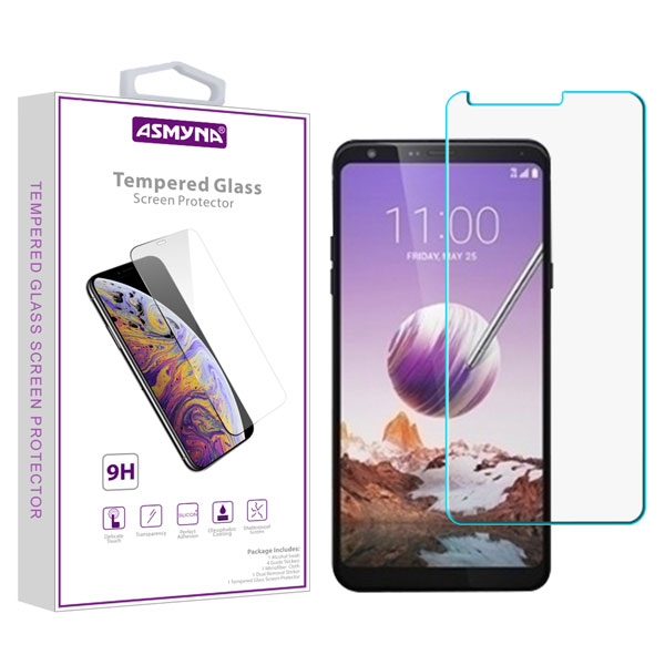 Picture of Asmyna Tempered Glass Screen Protector (2.5D) for Lg Stylo 5 - Clear