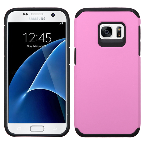 Picture of Asmyna Astronoot Protector Cover for Samsung G930 (Galaxy S7) - Pink / Black