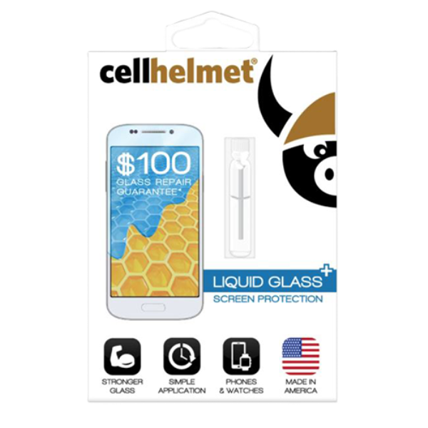 Picture of Cellhelmet Liquid Glass+ Screen Protector w/ $100 Glass Repair Guarantee