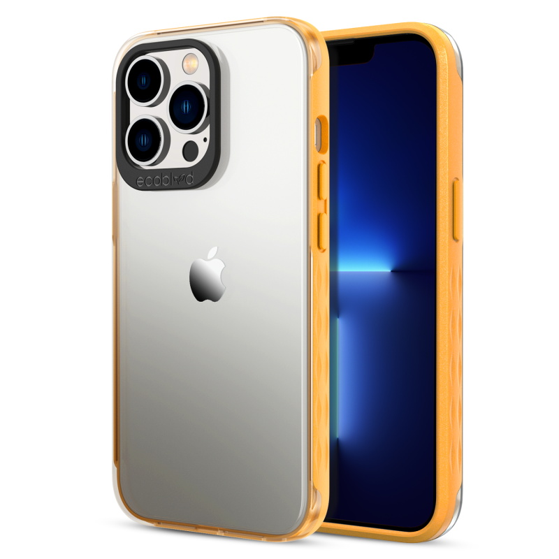 Picture of EcoBlvd Laguna Collection Case for Apple iPhone 13 Pro Max (6.7) / 12 Pro Max (6.7) - Illuminating Yellow (100% Compostable & Plant-Based)