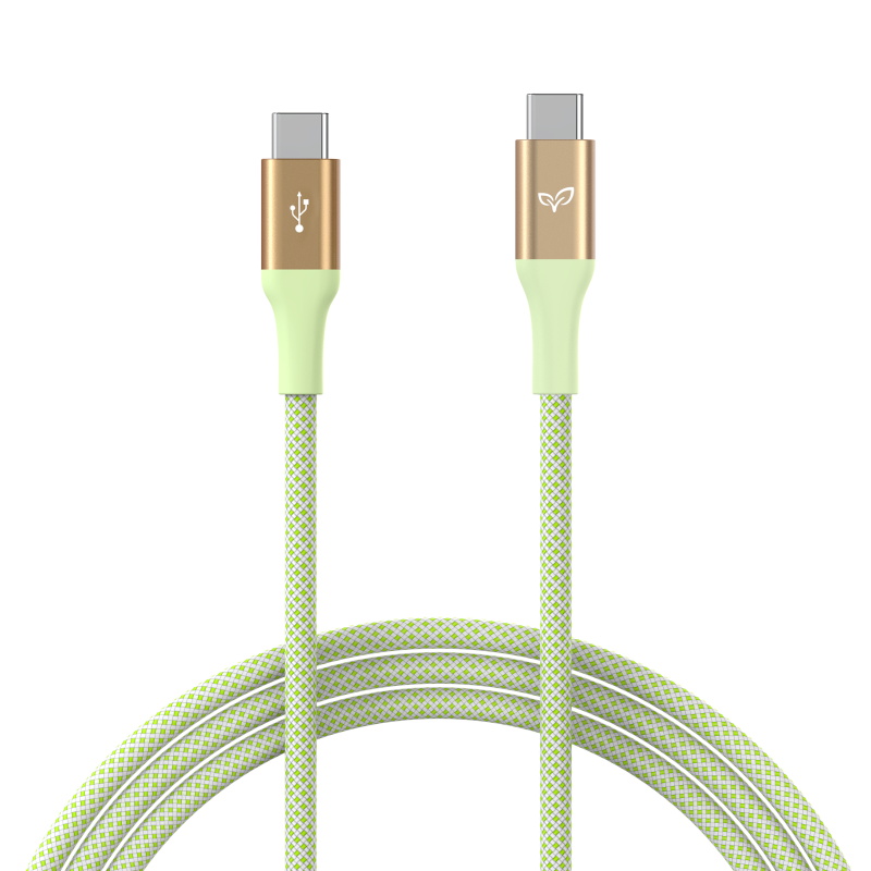 Picture of EcoBlvd LifeVine USB-C to USB-C Cable (L=6 FT) - Green