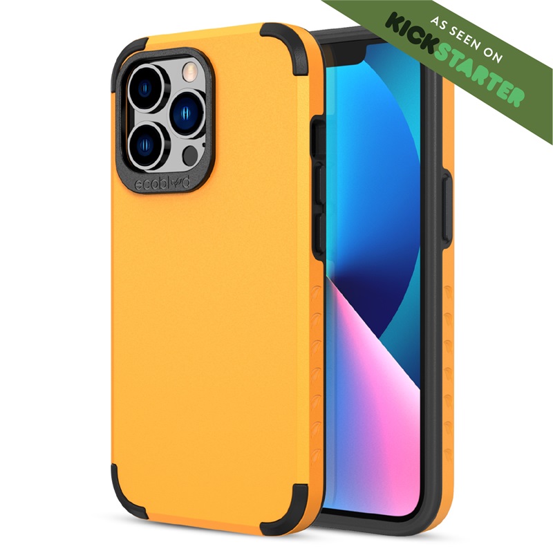 Picture of EcoBlvd Mojave Collection Case for Apple iPhone 13 Pro - Illuminating Yellow (100% Compostable & Plant-Based)