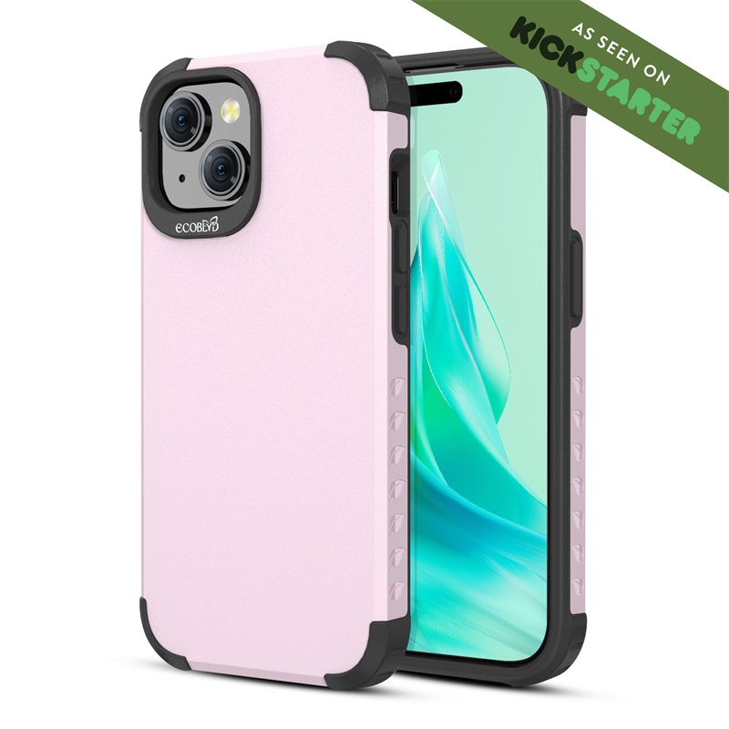 Picture of EcoBlvd MojaveCollectionCase for Apple iPhone 15 (6.1) -Pastel Lilac (100% Compostable & Plant-Based)