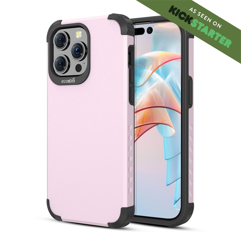 Picture of EcoBlvd MojaveCollectionCase for Apple iPhone 15 Pro Max (6.7) -Pastel Lilac (100% Compostable & Plant-Based)