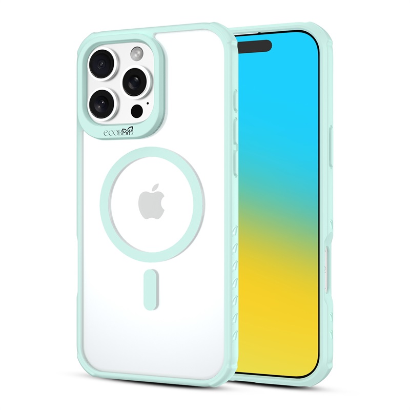 Picture of EcoBlvd Revive Collection Case for Apple iPhone 16 Pro Max - Seafoam Green (100% Compostable & Plant-Based)