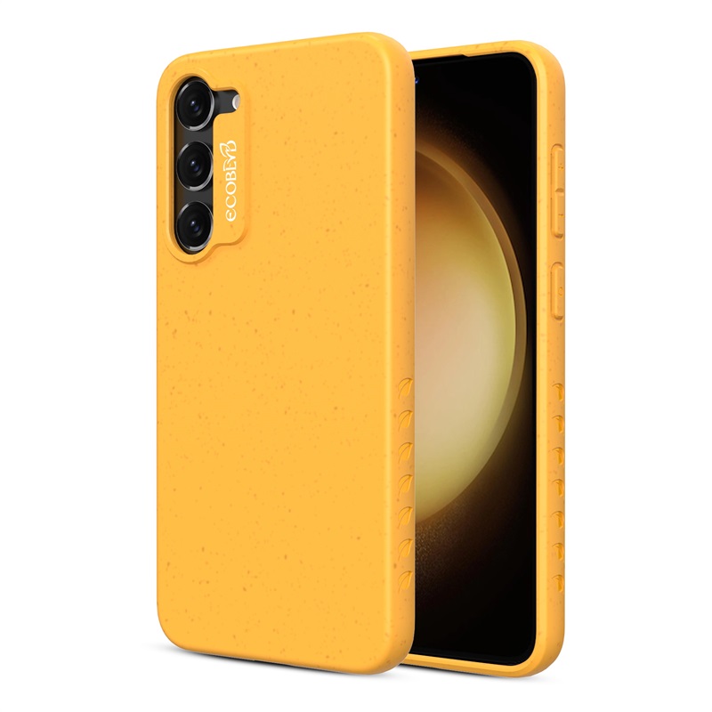 Picture of EcoBlvd Sequoia Collection Case for Samsung Galaxy S23 - Illuminating Yellow (100% Compostable & Plant-Based)