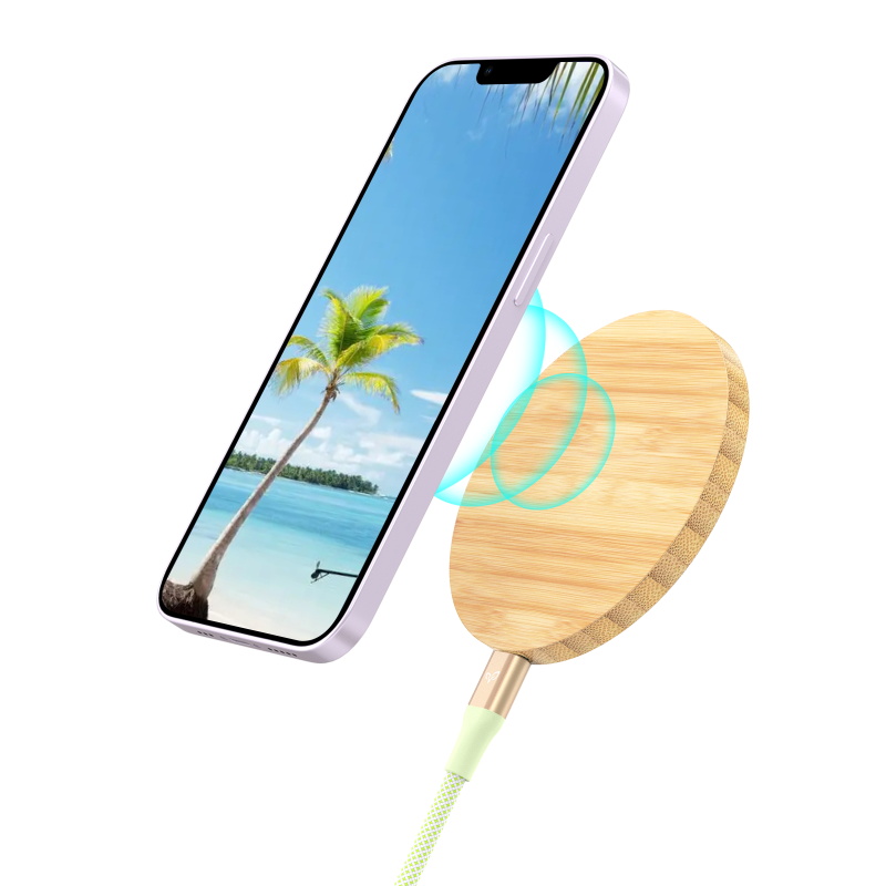 Picture of EcoBlvd Wireless Charging Pad (15W) - Bamboo