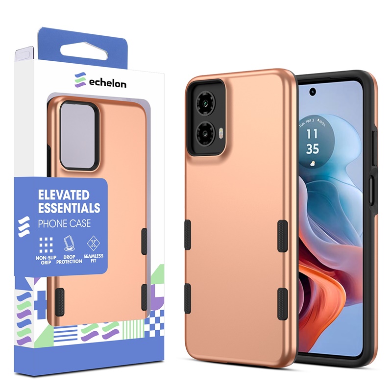 Picture of echelon Bravo Series Case for Motorola Moto G 5G (2024) - Rose Gold