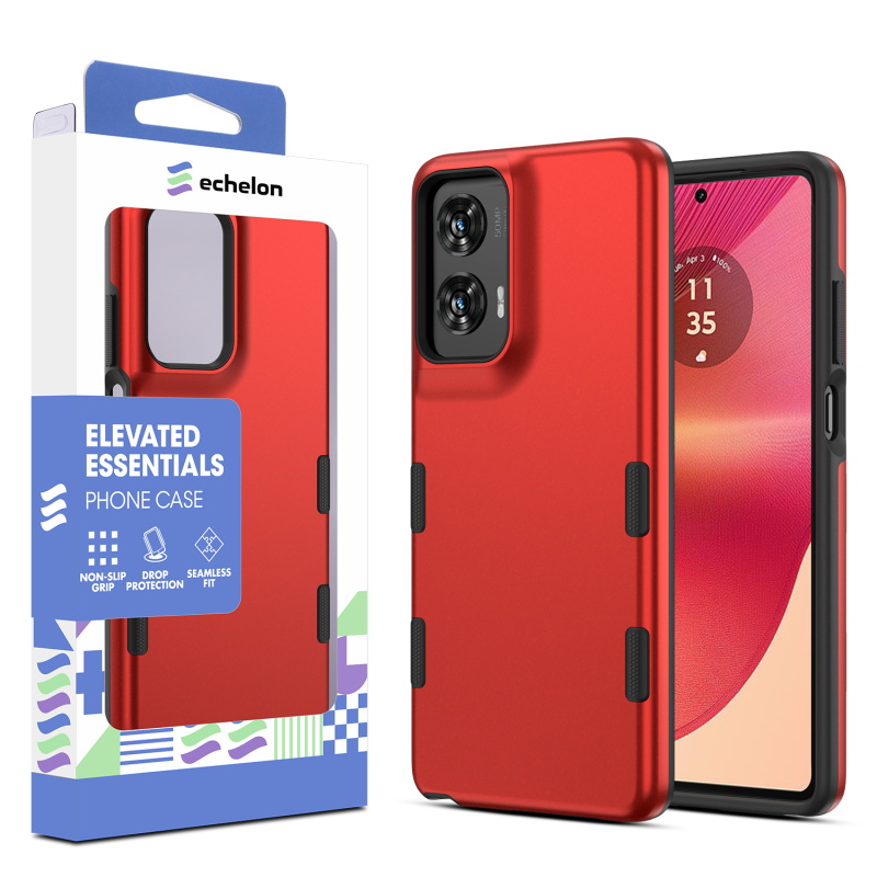 Picture of echelon Bravo Series Case for Motorola Moto G Stylus 5G (2024) - Red