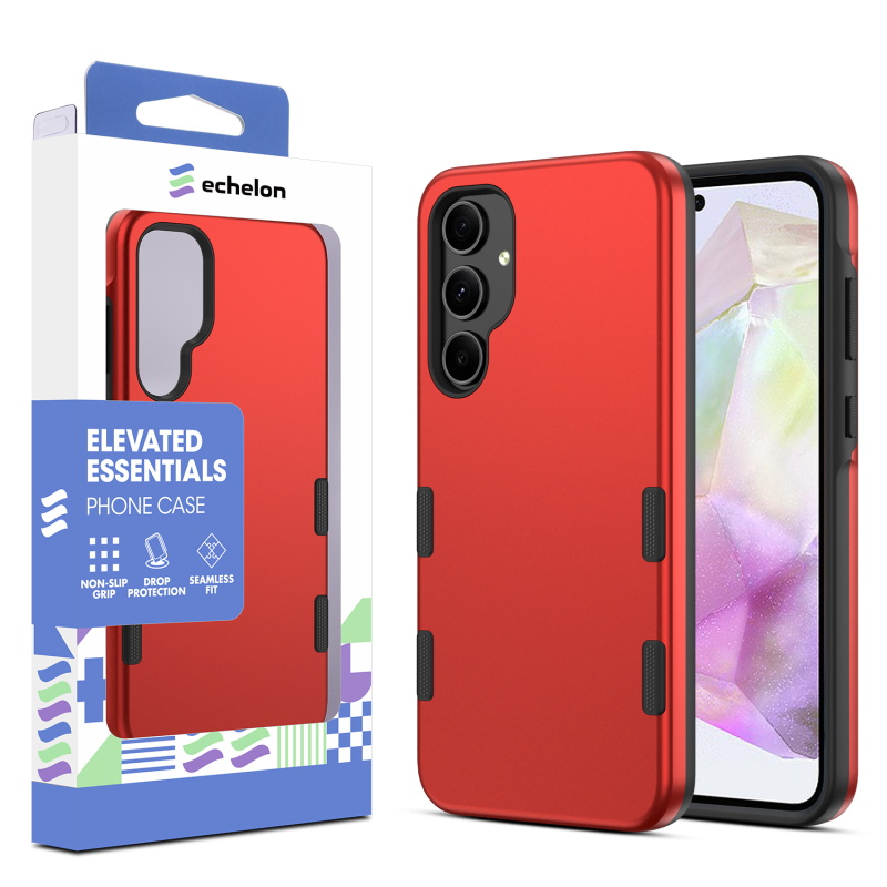 Picture of echelon Bravo Series Case for Samsung Galaxy A35 5G - Red