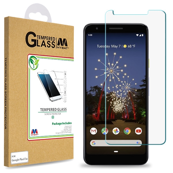 Picture of MyBat Tempered Glass Screen Protector (2.5D) for Google Pixel 3a - Clear