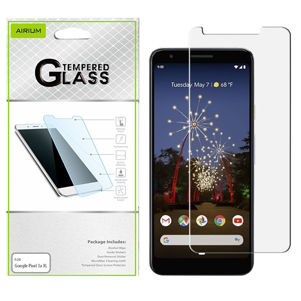 Picture of Airium Tempered Glass Screen Protector (2.5D) for Google Pixel 3a XL - Clear