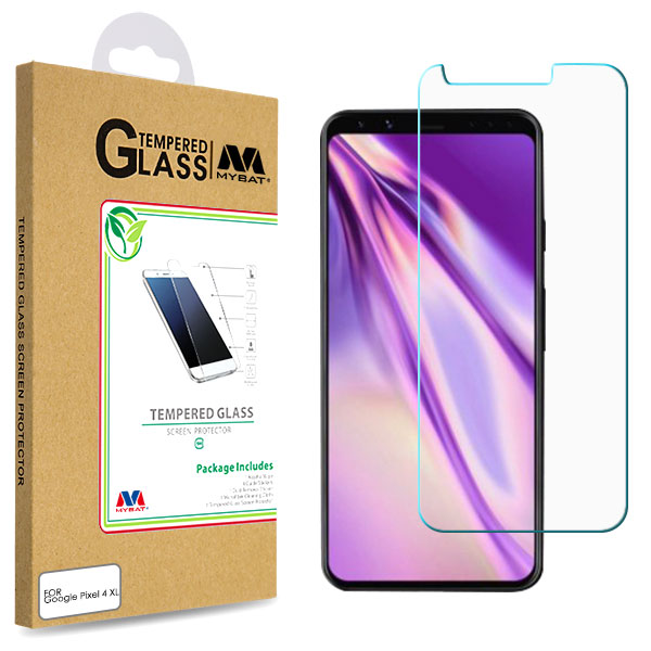 Picture of MyBat Tempered Glass Screen Protector (2.5D) for Google Pixel 4 XL - Clear