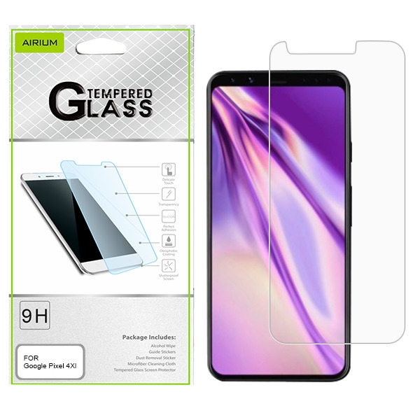 Picture of Airium Tempered Glass Screen Protector (2.5D) for Google Pixel 4 XL - Clear