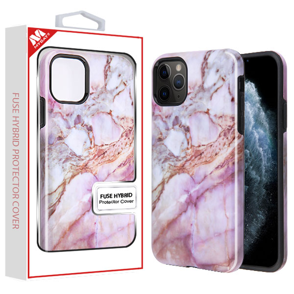 Picture of MyBat Fuse Series Case for Apple iPhone 11 Pro - Pink Marble