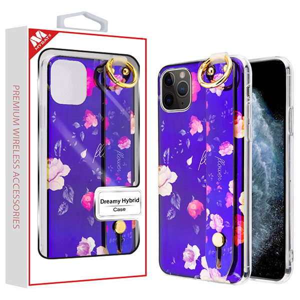 Picture of MyBat Dreamy Hybrid Case (With Wristband Stand) for Apple iPhone 11 Pro - Inflorescence