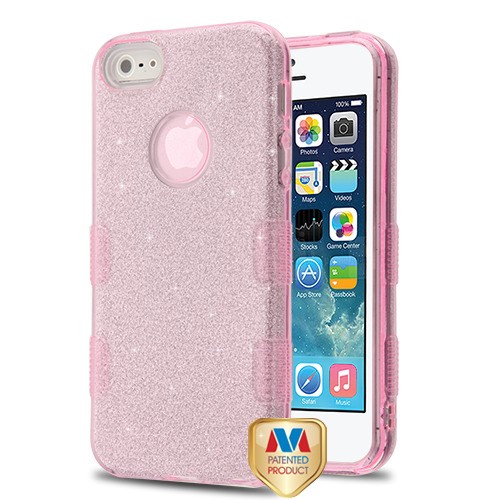 Picture of MyBat Full Glitter TUFF Series Case for Apple iPhone 5s/5 / SE - Pink