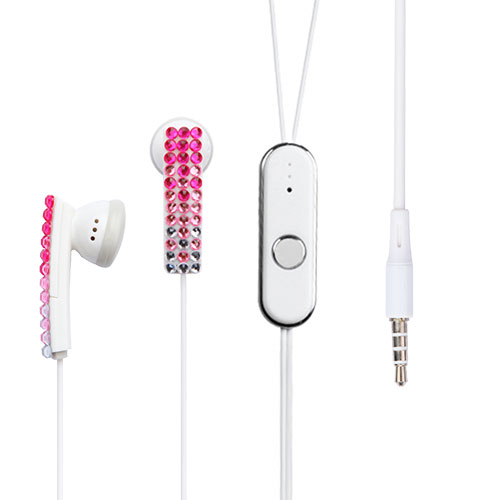 Picture of MyBat Diamante Stereo Handsfree - White